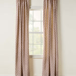 As Shown: Single Width / Pleated