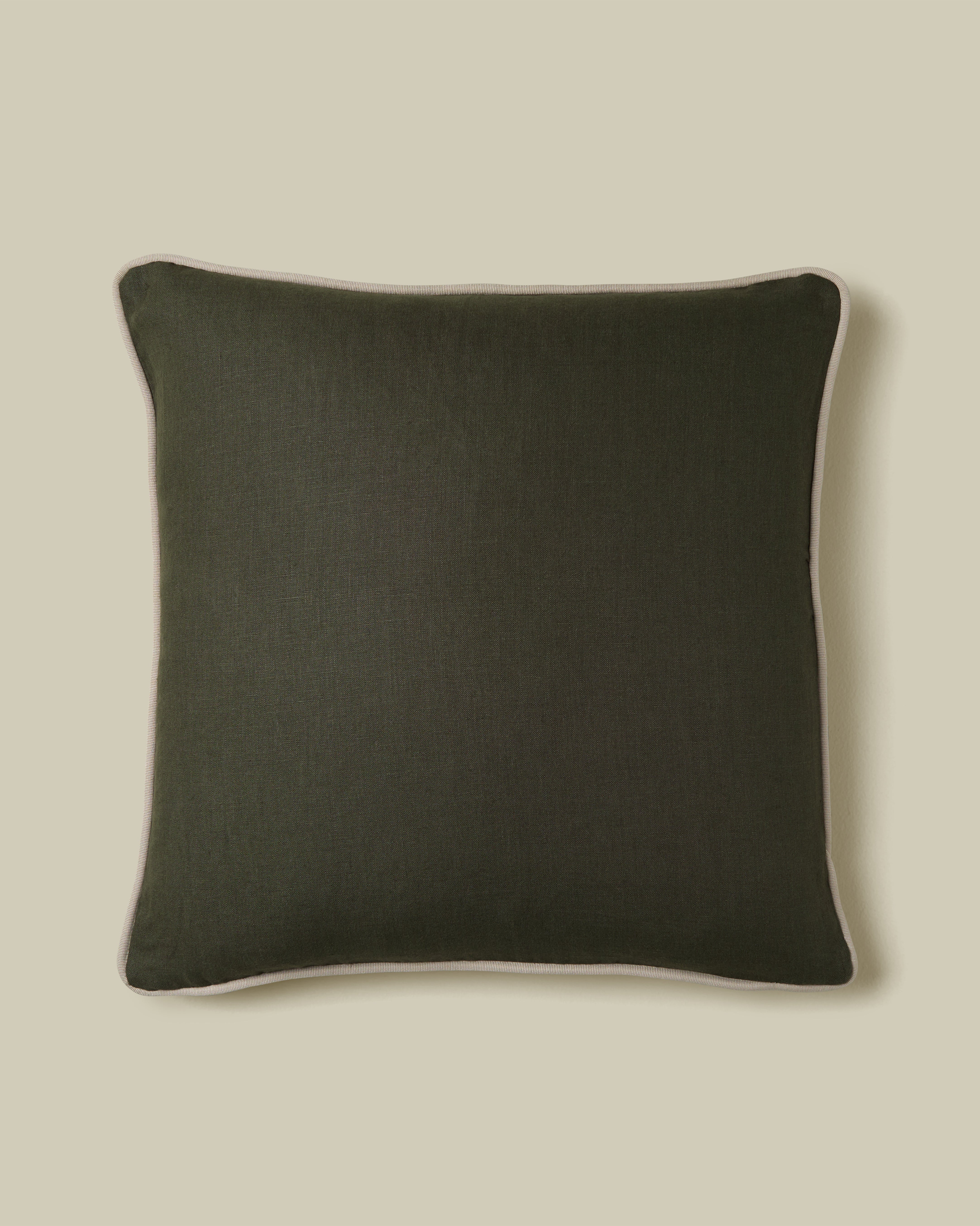 Classic Linen Pillow in Cypress