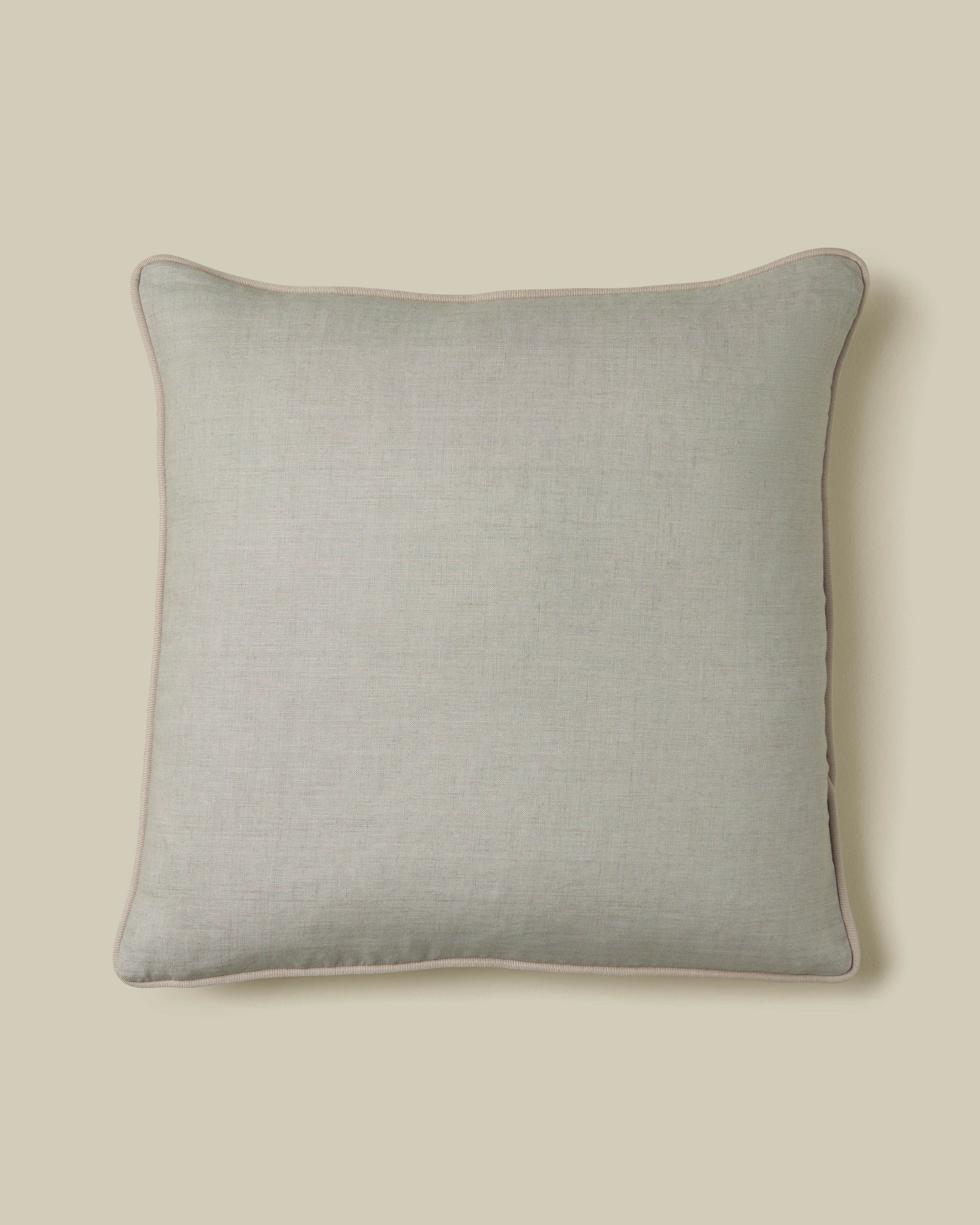 Classic Linen Pillow in Pale Blue