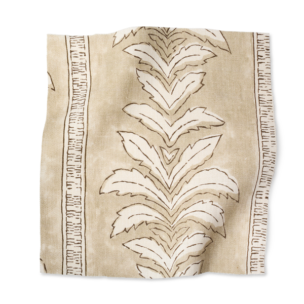 Palm Stripe Sage Swatch