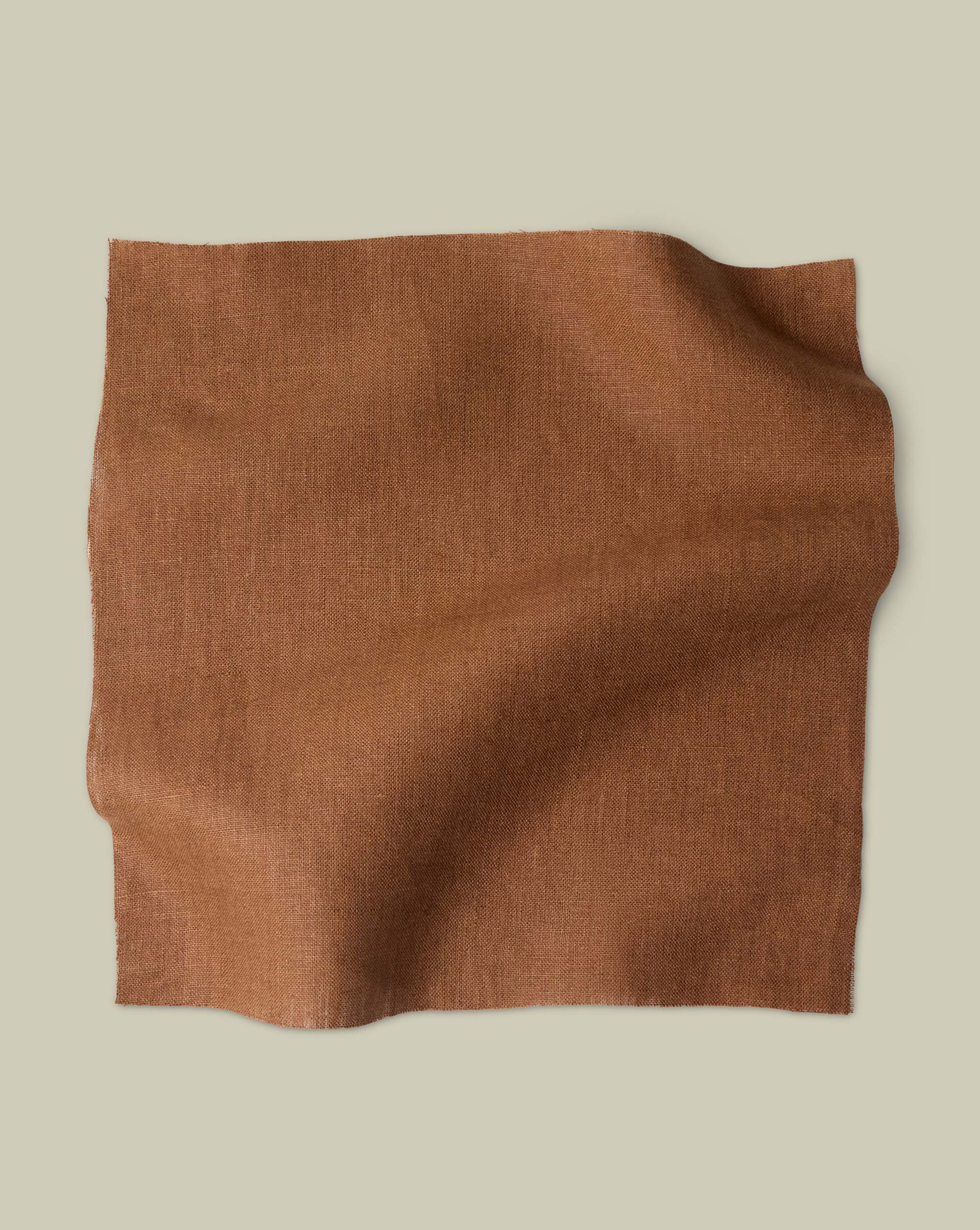 tobacco linen Irish Bedford Suit Classic Linen in Tobacco